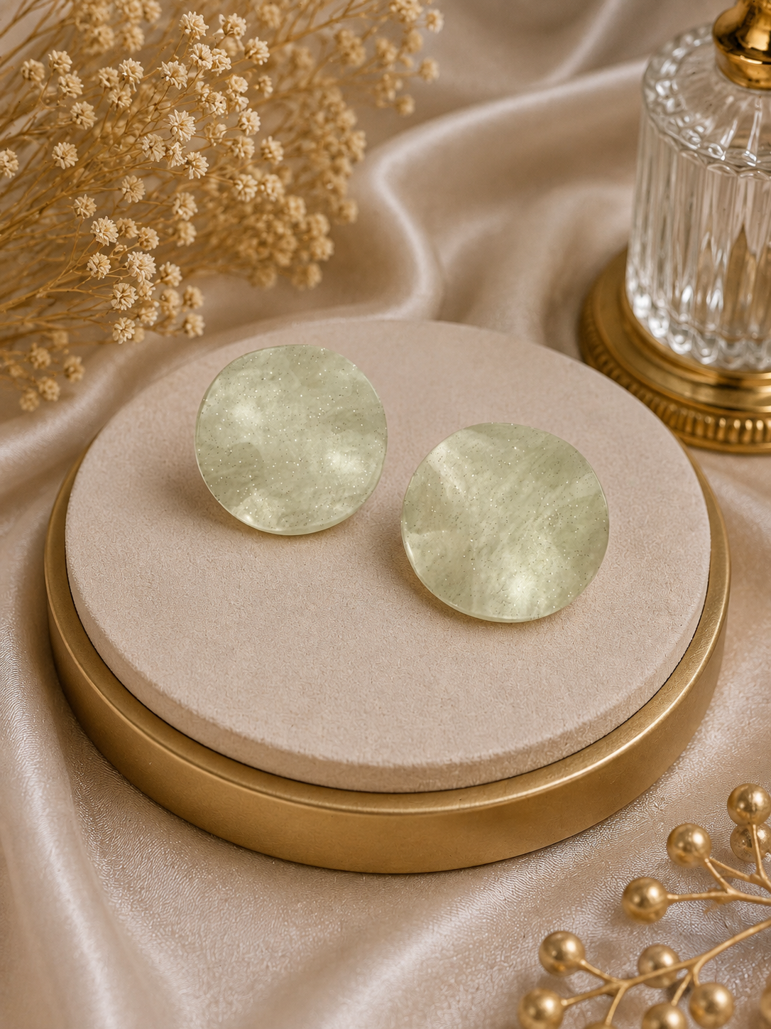 گوشواره دیسکی ماهتاب